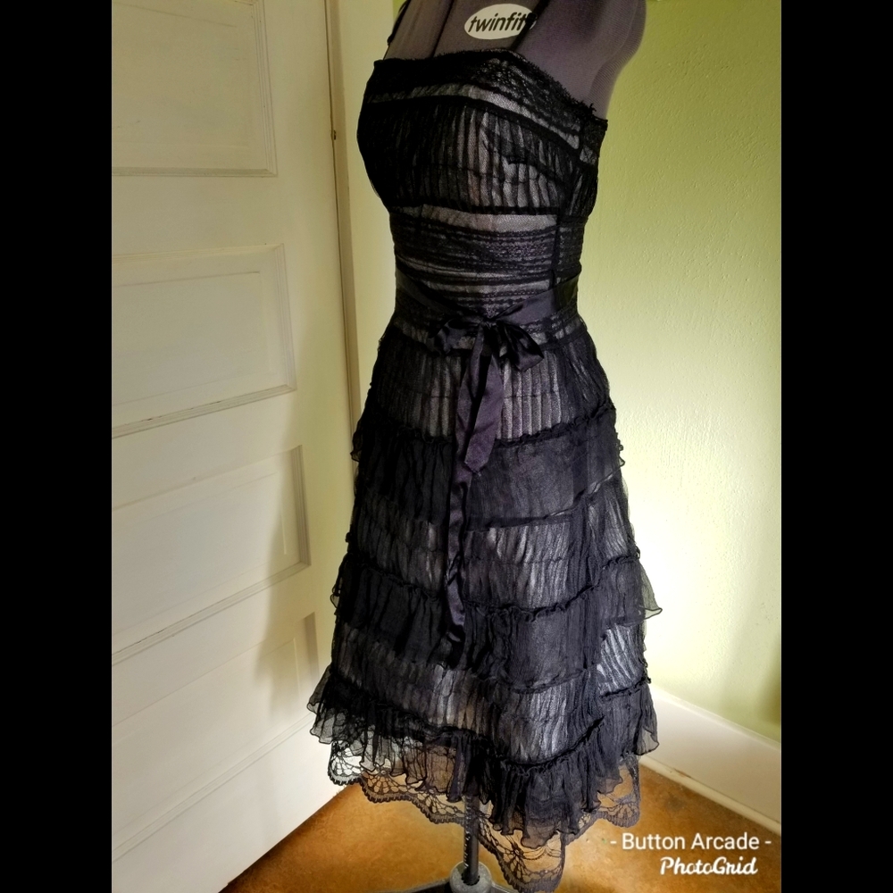 Forever 21 black party dress